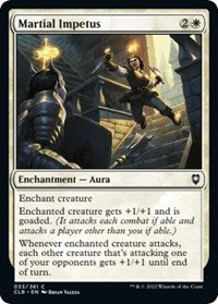 Martial Impetus (33) [Commander Legends: Battle for Baldur's Gate]