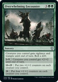 Overwhelming Encounter (245) [Commander Legends: Battle for Baldur's Gate]
