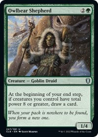 Owlbear Shepherd (247) [Commander Legends: Battle for Baldur's Gate]
