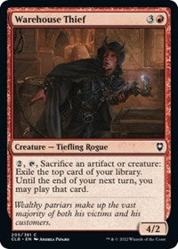 Warehouse Thief (205) [Commander Legends: Battle for Baldur's Gate]