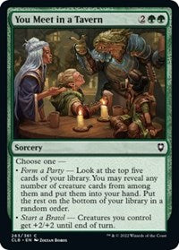You Meet in a Tavern (263) [Commander Legends: Battle for Baldur's Gate]