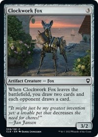 Clockwork Fox (308) [Commander Legends: Battle for Baldur's Gate]