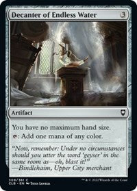 Decanter of Endless Water (309) [Commander Legends: Battle for Baldur's Gate]