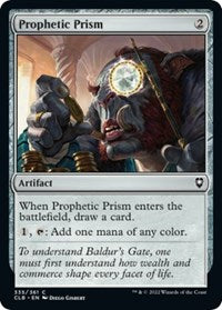 Prophetic Prism (335) [Commander Legends: Battle for Baldur's Gate]