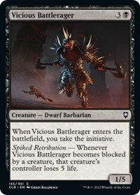 Vicious Battlerager (155) [Commander Legends: Battle for Baldur's Gate]