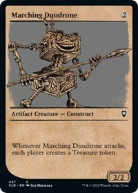 Marching Duodrone (Showcase) (447) [Commander Legends: Battle for Baldur's Gate]