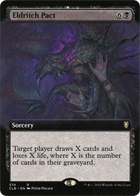 Eldritch Pact (Extended Art) (574) [Commander Legends: Battle for Baldur's Gate]