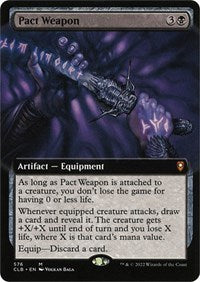 Pact Weapon (Extended Art) (576) [Commander Legends: Battle for Baldur's Gate]