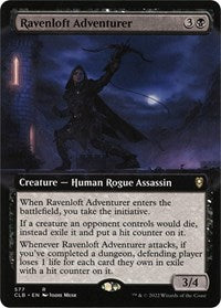 Ravenloft Adventurer (Extended Art) (577) [Commander Legends: Battle for Baldur's Gate]