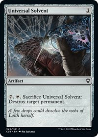 Universal Solvent (342) [Commander Legends: Battle for Baldur's Gate]