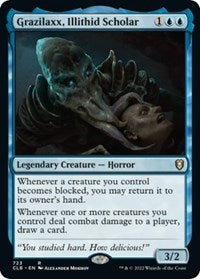 Grazilaxx, Illithid Scholar (723) [Commander Legends: Battle for Baldur's Gate]