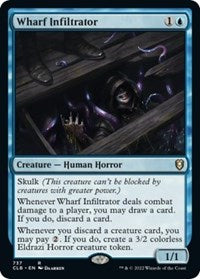 Wharf Infiltrator (737) [Commander Legends: Battle for Baldur's Gate]