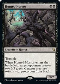 Hunted Horror (758) [Commander Legends: Battle for Baldur's Gate]