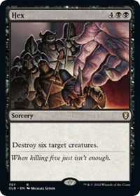 Hex (757) [Commander Legends: Battle for Baldur's Gate]
