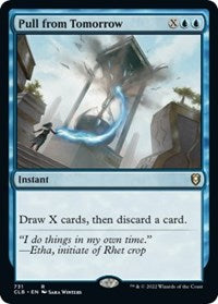Pull from Tomorrow (731) [Commander Legends: Battle for Baldur's Gate]