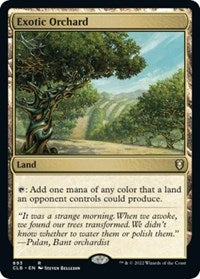 Exotic Orchard (893) [Commander Legends: Battle for Baldur's Gate]
