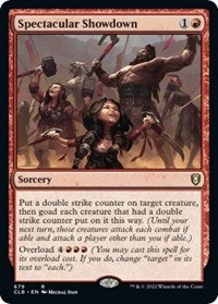 Spectacular Showdown (679) [Commander Legends: Battle for Baldur's Gate]