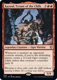 Kazuul, Tyrant of the Cliffs (800) [Commander Legends: Battle for Baldur's Gate]
