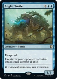 Angler Turtle (713) [Commander Legends: Battle for Baldur's Gate]