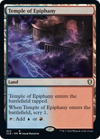 Temple of Epiphany (923) [Commander Legends: Battle for Baldur's Gate]