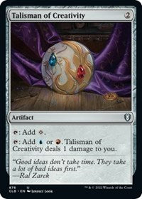 Talisman of Creativity (876) [Commander Legends: Battle for Baldur's Gate]