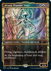Atraxa, Praetors' Voice (Gilded Foil) (453) [Secret Lair Drop Series]