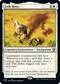 Folk Hero (650) [Commander Legends: Battle for Baldur's Gate]