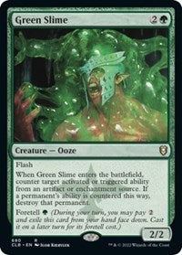 Green Slime (680) [Commander Legends: Battle for Baldur's Gate]