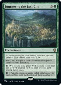 Journey to the Lost City (681) [Commander Legends: Battle for Baldur's Gate]