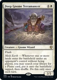 Deep Gnome Terramancer (658) [Commander Legends: Battle for Baldur's Gate]