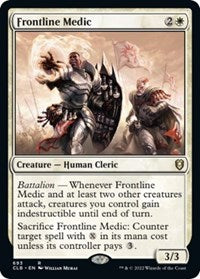 Frontline Medic (693) [Commander Legends: Battle for Baldur's Gate]