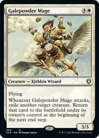 Galepowder Mage (694) [Commander Legends: Battle for Baldur's Gate]