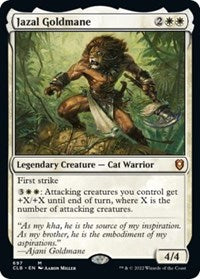 Jazal Goldmane (697) [Commander Legends: Battle for Baldur's Gate]