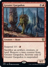 Greater Gargadon (796) [Commander Legends: Battle for Baldur's Gate]
