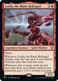 Laelia, the Blade Reforged (801) [Commander Legends: Battle for Baldur's Gate]