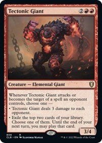 Tectonic Giant (808) [Commander Legends: Battle for Baldur's Gate]