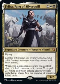 Felisa, Fang of Silverquill (845) [Commander Legends: Battle for Baldur's Gate]
