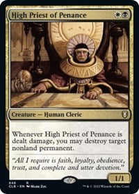 High Priest of Penance (848) [Commander Legends: Battle for Baldur's Gate]