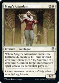 Mage's Attendant (698) [Commander Legends: Battle for Baldur's Gate]