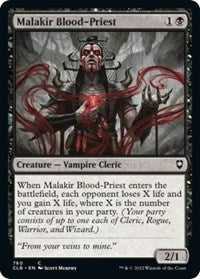 Malakir Blood-Priest (760) [Commander Legends: Battle for Baldur's Gate]
