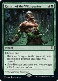Return of the Wildspeaker (831) [Commander Legends: Battle for Baldur's Gate]