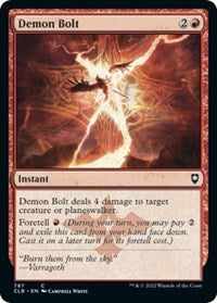 Demon Bolt (787) [Commander Legends: Battle for Baldur's Gate]