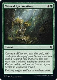 Natural Reclamation (829) [Commander Legends: Battle for Baldur's Gate]