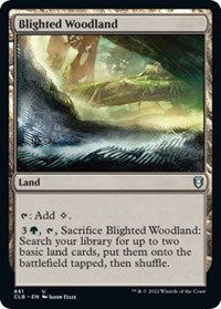 Blighted Woodland (881) [Commander Legends: Battle for Baldur's Gate]