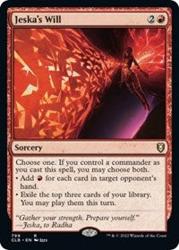 Jeska's Will (799) [Commander Legends: Battle for Baldur's Gate]