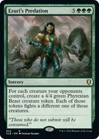 Ezuri's Predation (824) [Commander Legends: Battle for Baldur's Gate]