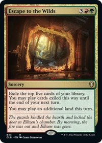 Escape to the Wilds (843) [Commander Legends: Battle for Baldur's Gate]