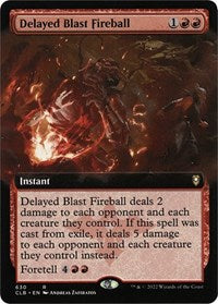 Delayed Blast Fireball (Extended Art) (630) [Commander Legends: Battle for Baldur's Gate]