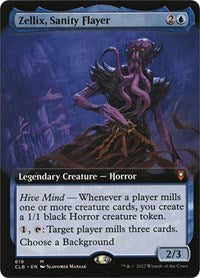 Zellix, Sanity Flayer (Extended Art) (619) [Commander Legends: Battle for Baldur's Gate]