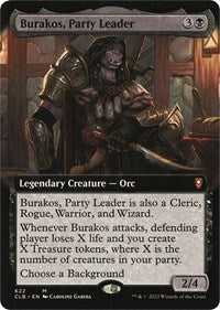 Burakos, Party Leader (Extended Art) (622) [Commander Legends: Battle for Baldur's Gate]